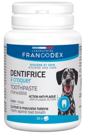 Dentifrice à croquer Francodex