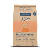 croquette chat adulte sans céréales saumon jopy