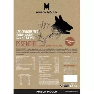 Croquettes essentiel chien - chiot Maison Moulin