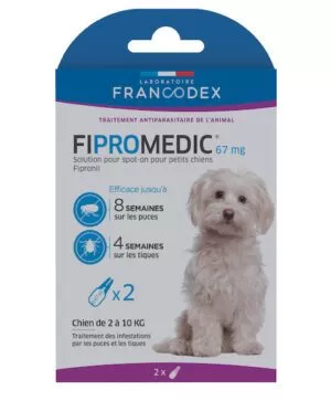 Fipromedic 67 mg - Solution spot-on petit chien Francodex