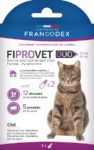 Fiprovet Duo 50 mg/60 mg - Solution pour spot-on chat x2