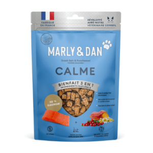 friandise saumon et valériane pour chat de marly & dan