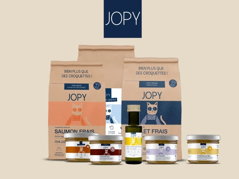 Gamme produits Jopy pour chat