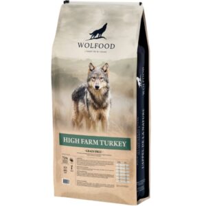 Croquettes Wolfood High Farm Turkey