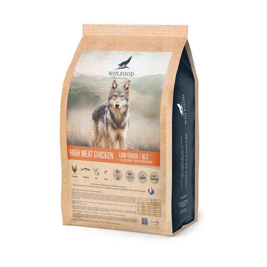 Adult Sterilized Cat  Grain Free - Wolfood - 3 kg