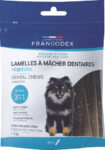 Lamelles à mâcher dentaires très petits chiens Francodex