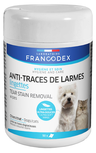 Meilleurs prix pour Lingettes traces de larmes Francodex