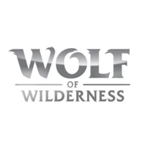 logo wolf of wilderness