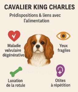 maladies du ckc impactant l'alimentation
