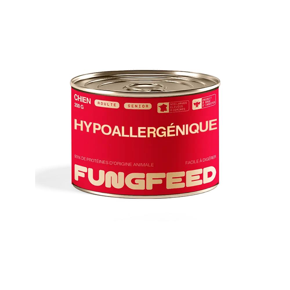 Pâtée aux insectes pour Chien Fungfeed