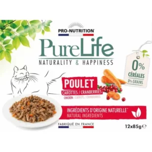 Pâtée Pure Life Chat Poulet sans céréales