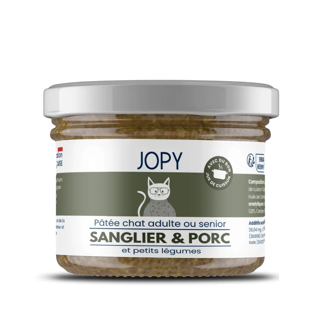 Pâtée au sanglier - Chat Jopy Pâtée au sanglier - Chat Jopy