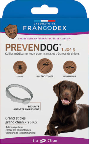Collier Prevendog grand chien Francodex