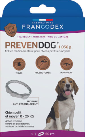 Collier Prevendog chien moyen Francodex