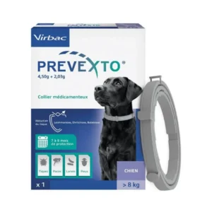 PREVEXTO Collier Antiparasitaire Chien - Virbac
