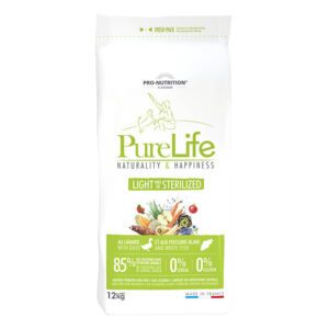 Croquettes Pure Life Chien Light & Stérilisé