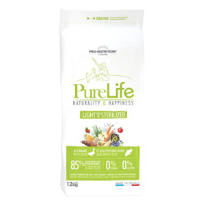 Croquettes Pure Life Chien Light & Stérilisé