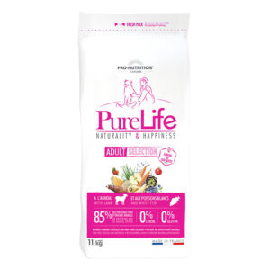 Croquettes Pure Life Chien Adulte Sélection Agneau