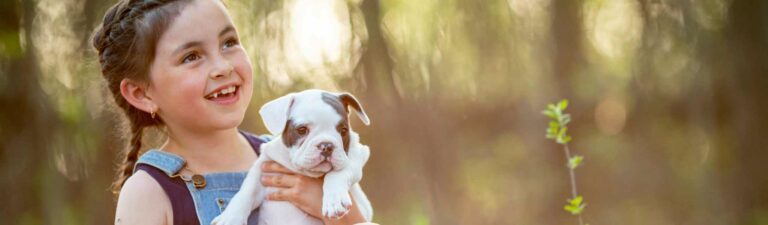 raisons d'avoir un animal pour le bien-être de l'enfant