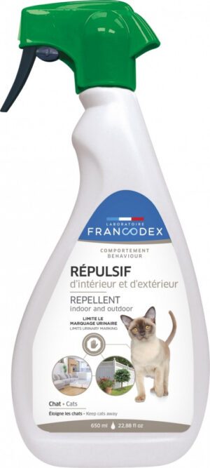 Répulsif intérieur extérieur chat Francodex