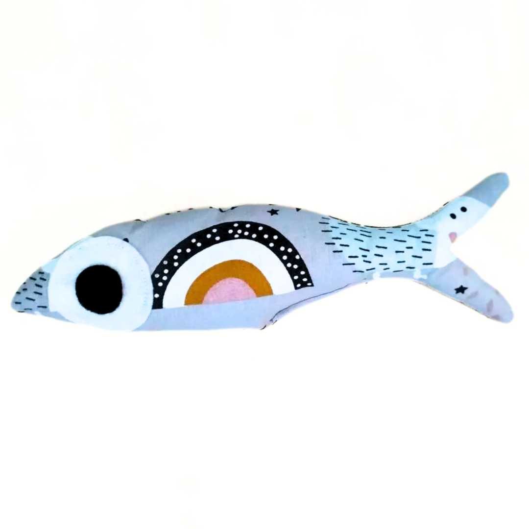Meilleurs prix pour Jouet Sardine pour chat hérisson-arc en ciel