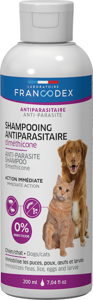 Meilleurs prix pour Shampoing antiparasitaire répulsif Francodex