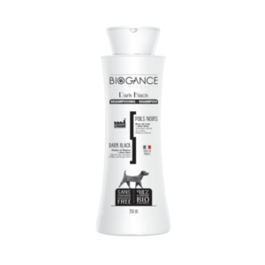 shampoing poils noirs chien biogance