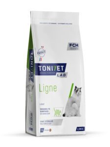 Tonivet chat ligne : Croquettes pour régime en cas de surpoids chez le chat