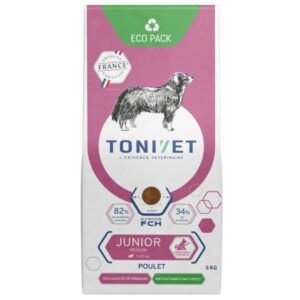 Croquettes Tonivet Chien Junior Medium