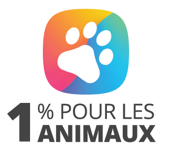 1% pour les animaux