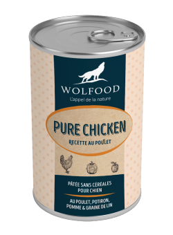 Pâtée Wolfood Pure Chicken